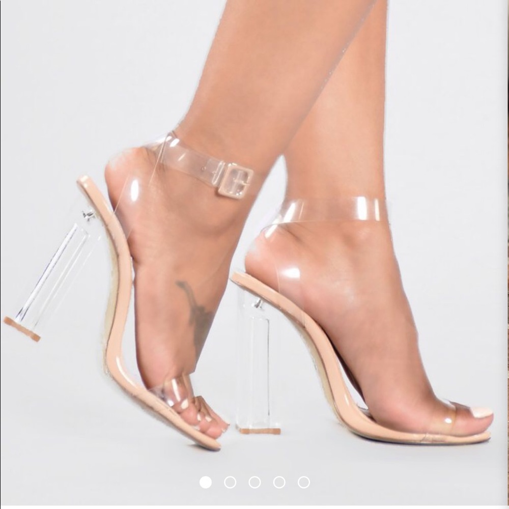 Transparent/Clear High Heels